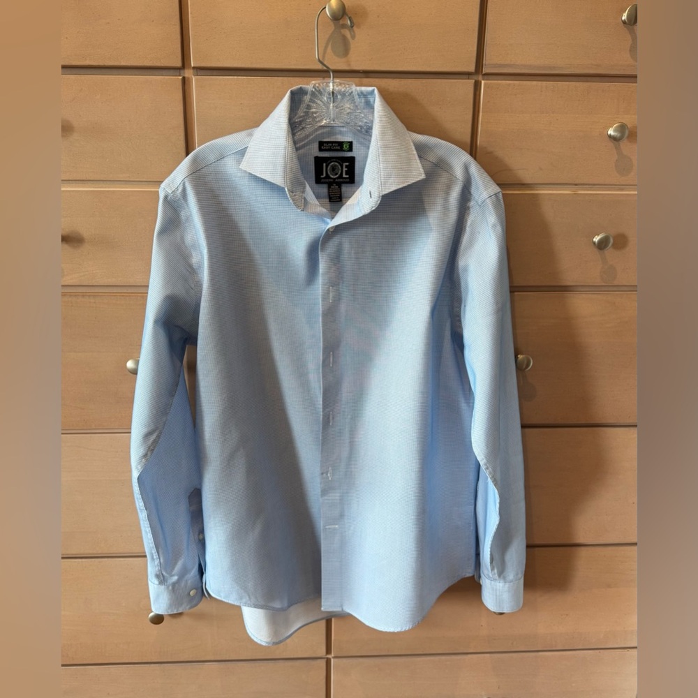 Slim Fit Joseph Abboud Light Blue Men's Dress Shirt